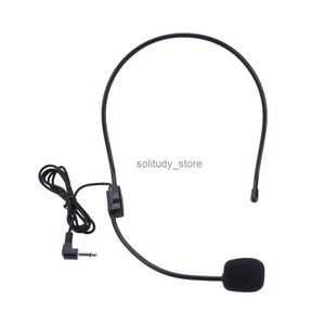 Microfoni da 3,5 mm Guida a spina Discorso Amplificatore Microfono Amplificatore portatile Porta utilizzante Lightweight Utilizzato per insegnare Meetingsq