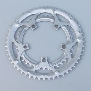 170 110 BCD Road Folding Bike Crankset 53T-39T Цепной колесный сплав алюминиевый сплав 9/10 Скорость 110BCD Квадратные отверстия гонки на велосипедных руках