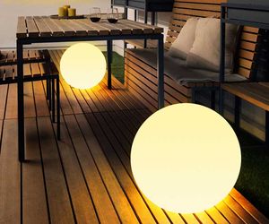 LED lebendige leichte Ball Kindergarten Nacht Lampe Garten Leuchten Wasser wasserdicht warmes Weiß für Outdoor Decor Pathway Patio Yard Rasen