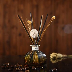 35ml Flor Rattan Reeds Fragrância Difusor Nonimado Beclos Difusor Difusor Incensor aromático Fragrância relaxante