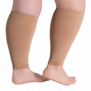 23 ~ 32mmHg Män och kvinnor plus STORLEK S-7XL Varicose Vein Support Socks Toel Medical Compri Strumpor för att köra Yoga S8EV#