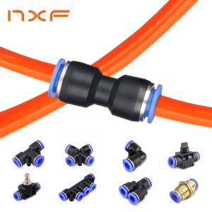 Pneumatic Fitting quick couplings for hoses Plastic Joint Compressor Push-in Quick Release Pipe for 4mm 6mm 8mm 10mm 12mm Pu Py