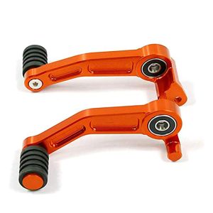 Motorcycle Foot Brake Lever & Gear Shifting Lever Pair CNC Pedal For DUKE 125 200 250 390 RC390 RC250 RC125 RC200 2013-2023