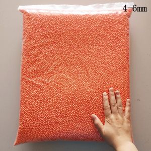 250g 4-6mm sangramento ranbow runbow color color polystyrofo styrofoam preenchler espuma mini contas de esferas decoração de diy decoração