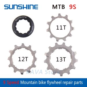 サンシャイン1PCS自転車カセットCOG MTBバイク8 9 10 11 12速度11t 12t 13T互換性のあるシマノスラムカセット用フリーホイールパーツ