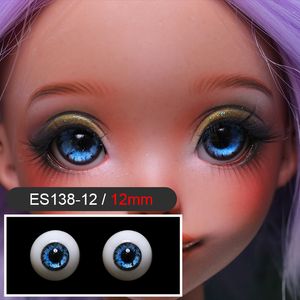 BJD Eyes Resin Eyeball ES133 ES140 12mm Handscraft Colourful Doll Accessories 1/3 1/4 1/6 for Fairyland Minifee Iplehouse