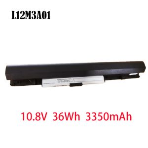 Baterias L12C3A01 L12M3A01 Bateria de laptop compatível com Lenovo Ideapad S210 S215 S2030 Series Notebook L12S3F01 121500185 121500169