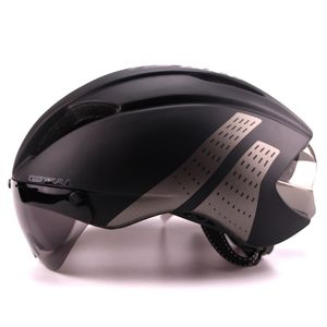 Cairbull 280g Aero Ultra-Light Goggle TT Capacete de bicicleta de bicicleta de bicicleta de bicicleta de ciclismo em moldura de ciclismo