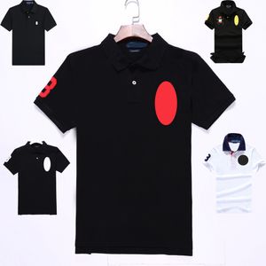 Mały koń swobodny lapel t przystojny mody Mężczyźni Mężczyźni krótkie rękawie wielorakim solidne klasyczne koszule t polo designer designerka polo marki tee