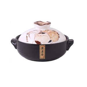 Ceramic Casserole Cookware Pottery Korean Soup&Stock Pot Crock Saucepan Pan Cooking Utensils Cooker Household Kitchen Supplies