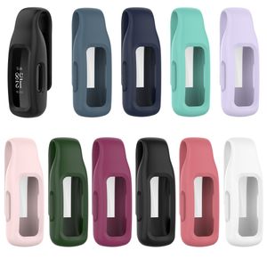 Skärmskyddsfodral Fullt omslagshållare för Fitbit Inspire2 Smart Watch Replacement Armband Shell för Inspire 2 Clip Protector