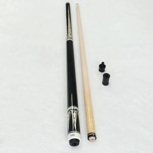 XMLIVETメープルウッドの最新の韓国シルバーデカールデザイン12mm 142cm 3/8-10ジョイントカロムビリヤードキューはエクステンダー240328を追加できます