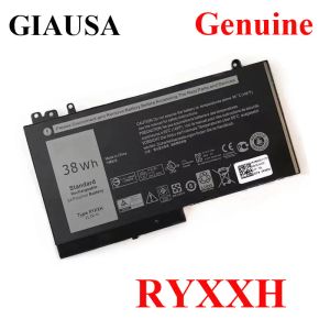 Batterier äkta RYXXH Laptop Battery för Dell Latitude 12 5000 11 3150 3160 3550 E5250 E5450 E5550 Series Notebook 9P4D2 11.1V 38WH