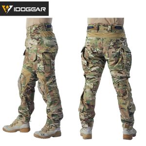 Idogear G3 Hosen Multi-Camo-Kampfhosen Sport taktischer BDU-Hosen Winterjagd 3205