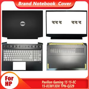 Casos Novo original para HP Pavilion Gaming 15 15EC 15EC0013DX TPNQ229 LAPTOP LAPTOP LCD TAPE DE VOLTA FRONTENT BOLE PALMREST BAST CASE 15.6 EM