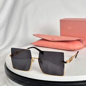 Women Designer Okulary przeciwsłoneczne octan metalowa pół ramy okulary przeciwsłoneczne Niezależne litera Inkrustowana Diamond SMU382 Women End High End Sunglasses