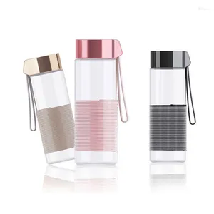 Water Bottles 2024 3-Color Glass Bottle Thermal Insulation And Slip-proof 3D-Stereo Silicone Electroplating Cup Cover Tea