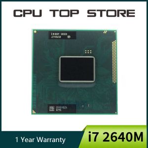 CPUs Used i7 2640M SR03R 2.8GHz Dual Core 4MB Cache TDP 35W 32nm Laptop CPU Socket G2 I72640M notebook Processor