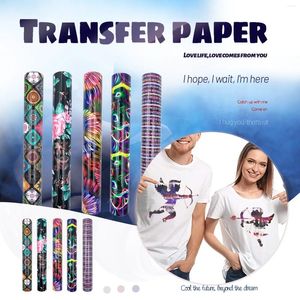 Window Stickers Heat Transfer Textil Roll Paper For T Shirts Cricut Pack