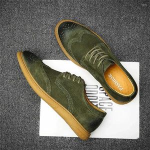 Casual Shoes 45-46 Gentleman Sneakers Beige Vulcanize Golf Goods Men Luxury Sport 2024 Söta Tenes Mascolino Särskild träning