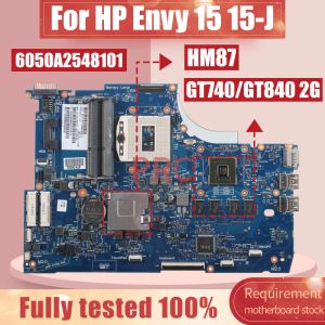 Motherboard für HP Envy 15 15J Laptop Motherboard 6050A2548101 6050A2547701 749753501 749752501 HM87 GT740 GT840 2G Notebook Mainboard