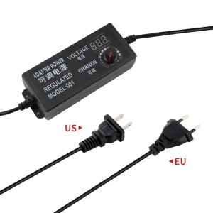 Justerbar AC till DC 3V 9V 12V 24V Universal Power Adapter Supply Display Screen Charger Power ADATPER 220V till 3 9 12 24 V Volt