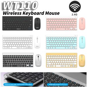 Combos 78 Keys Mechanical Keyboard 4 Keys Mouse Silent Wireless Keyboard and Mouse Gamer Keyboard för anteckningsbok Laptop Desktop PC -surfplatta