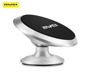 Awei X6 Magnetic Car Phone Holder Mount Stand Suction Bracket 360 Degree Rotation Adhesive Type2696103