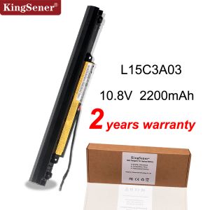 Piller Kingsener L15L3A03 L15C3A03 LENOVO IDEAPAD 11014AST İÇİN POUTLAR 11015ACL 11015AST 11015IBR 10.8V 2200mAH