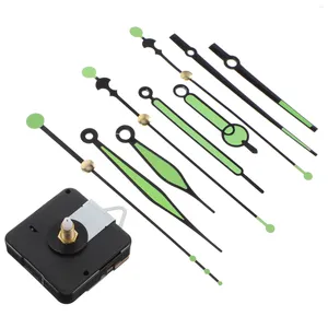 Clocks Accessories Glow In The Dark Clock Kit Motor Wall Mechanism Replacement Movement Motors Powered Pleated Parts