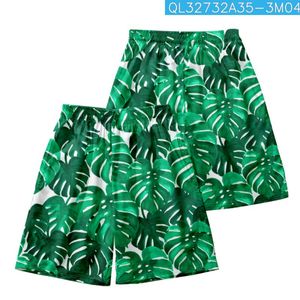 Casual Japan Kimono Shorts Shorts Tie tinte foglie di cardigan stampato Coppia estiva Donne Haori Yukata Streetwear