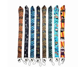 Mobiltelefone Cartoon Charaktere Grid Themed Multicolor ID Halter Lanyard Accessoires3357934