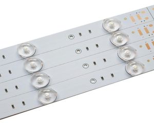 LED -stånglampor styva strip diffus reflektion 3030 LED -gitterljusanvändning för utomhus stora reklamljusbox8663959