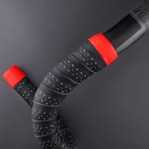 Muqzi 1 par de bicicletas com alça de anel de bicicleta fita adesiva de manga de silicone de silicone resistente à prova d'água FILHA ACESSÓRIOS FIXO