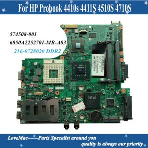 Motherboard Best Value 574508001 For HP 4410s/4411S/4510S/4710S laptop motherboard 6050A2252701MBA03 2160728020 PM45 100% fully tested