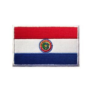 America Country Flags Mexiko Puerto Rico Argentinien Vereinigte Staaten Kanada Brasilien El Salvador gestickte Patches Abzeichen Großhandel