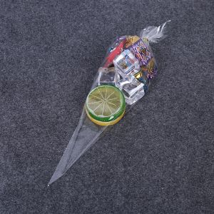 100pcs trójkąt cukierki torebka samoprzylepne torba na DIY choinka torba na prezent na Halloween przyjęcie na imprezę