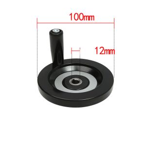 Diametro foro della ruota meccanico per mano meccanica per mano meccanica con molla con maniglia rimovibile Accessori per macchinari rotondi 8mm10mm12 mm