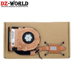 Pads New Original Original Tipsink CPU Cooler Fan Fan Uma Integrated Graphics для Lenovo ThinkPad T14S Ноутбук 5H40Z26567 5H40Y23330