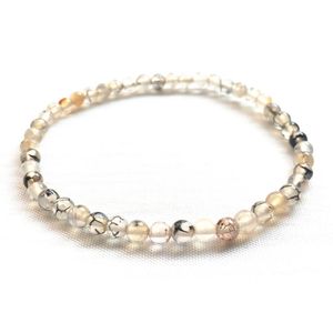 MG0112 Drago all'ingrosso Drago vena Bracciale Agata 4 mm Mini Gemsone Womens Yoga Mala Gioielli Droping Braccialetti Dhuwk