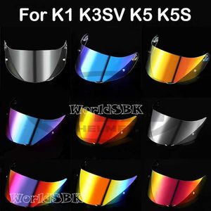 K1 K5 K3SV MOTERCYC DETACHAB HELMET GLASSESモーターバイクヘルメットNS L48用のサイクリングヘルメットヘルメットバイザー