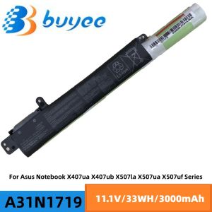 Batteries 11.1V 33Wh A31N1719 Original Laptop Battery For Asus Notebook X407ua X407ub X507la X507ua X507uf X507uabq072t X507uabq A31LM5H