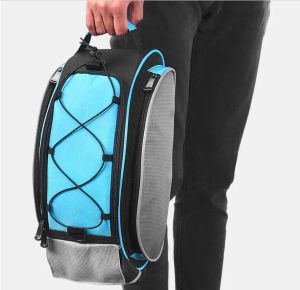 14541 Mountain Road Bike Bicycle Cycling Rear Seat Rack Trunk Bag Pack Pannier Carrier Shoulder Bag Handbag 13L