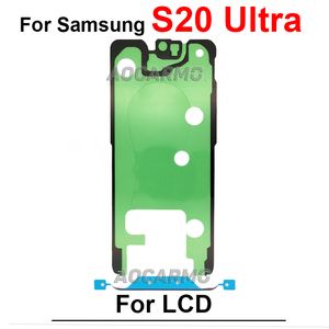 Samsung Galaxy S20 S21 FE S23 S22 PLUS Ultra S21+ S22+ Ön Yapıştırıcı LCD Ekran Çıkartma Bandı Tutkal