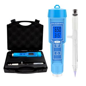 Toprak için Dijital PH-Meter PH-61181 Su Kalitesi Test Cilt Acidimetre Kova sütü için değiştirilebilir pH probu% 40 indirim