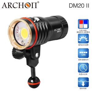 Archon DM20 II DM20-II Unterwasser fotografieren Licht Unterwasser-Tauchen Fashlight Video Torch Spot Light