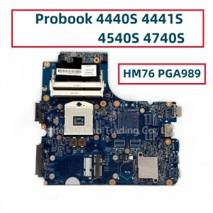 Материнская плата 112431 683495001 683495501 683495601 для HP Probook 4440S 4441S 4540S 4740S Материнская плата PGA989 HM76 DDR3 Тестировано