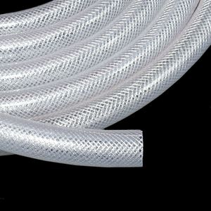 3/4" 1inch flexible Garden Hose PVC Garden Drip Pipe Hose Transparent Watering for Greenhouses 5M