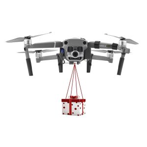 Sistema de liberação de gotas de gotas de ar do drones com drones para DJI Mavic 2 Pro Zoom Fishing Bait Deliver