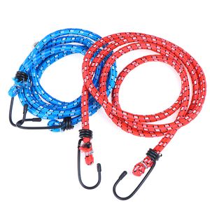 1pc 1.5m Bungee Cord Strap Heavy Tarp Stretch ElasticTie Down Hooks Bicycle Tied Strap Hooks Bicycle Tied